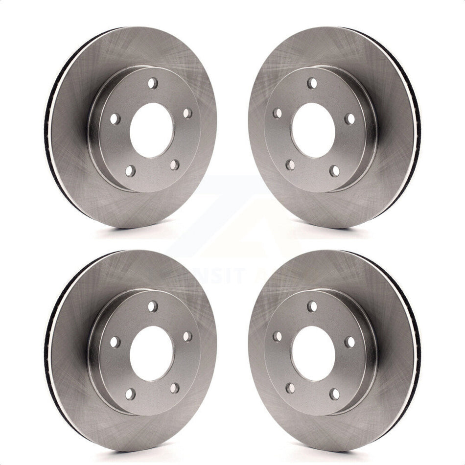 Front Rear Disc Brake Rotors Kit For Cadillac Eldorado Buick Riviera Seville Oldsmobile Toronado K8-101818 by Top Quality