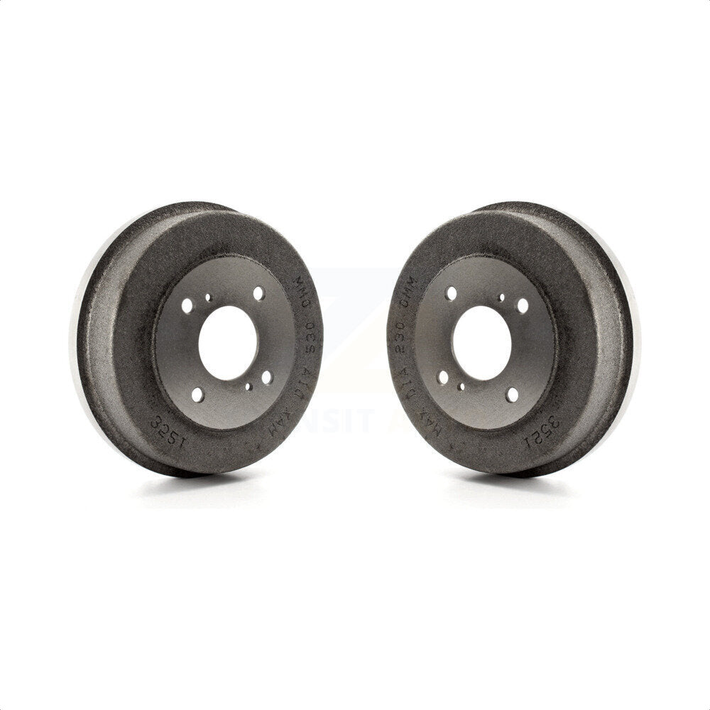 Rear Brake Drums Pair For Nissan Altima Stanza 200SX Maxima 510 Axxess 810 Multi K8-101860 by Top Quality