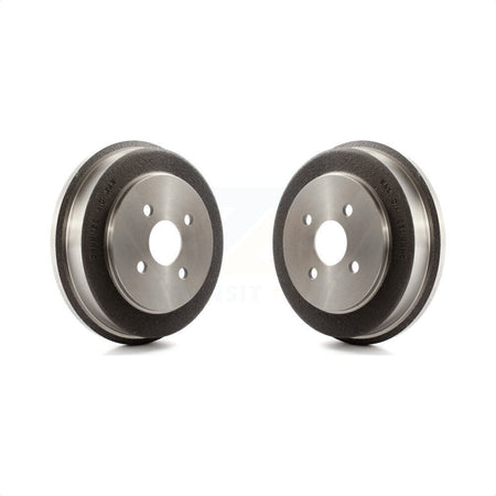 Rear Brake Drums Pair For Chevrolet Cobalt Saturn Ion Pontiac G5 Pursuit K8-101862 by Top Quality