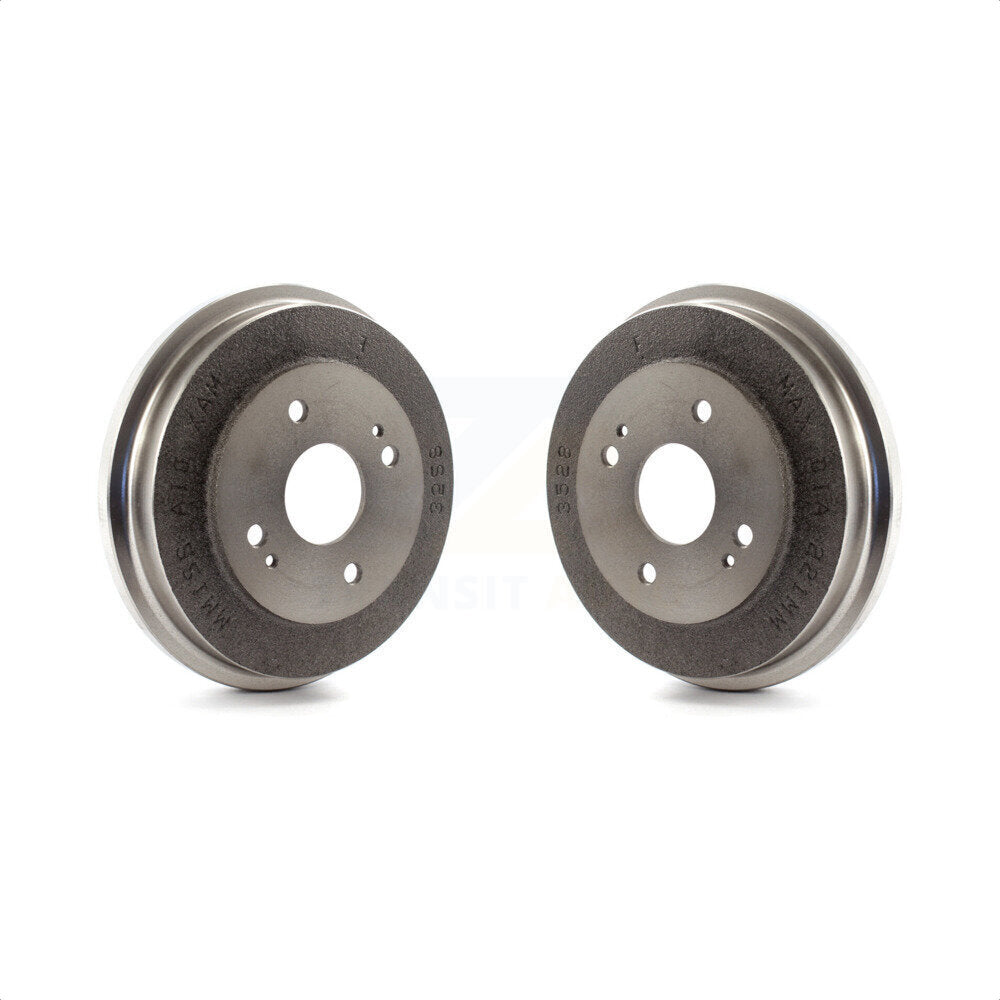 Rear Brake Drums Pair For Honda Accord K8-101872 by Top Quality