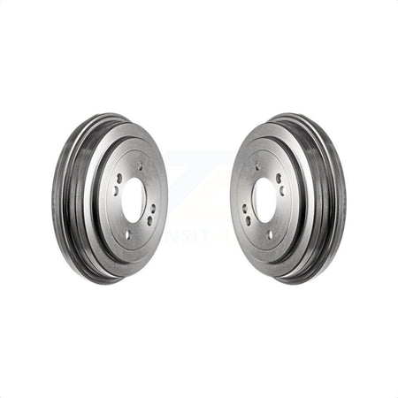 Rear Brake Drums Pair For Hyundai Accent Kia Rio Rio5 K8-101876 by Top Quality