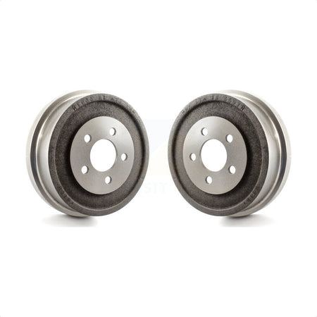 Rear Brake Drums Pair For 2002 Jeep Liberty K8-101895 by Top Quality