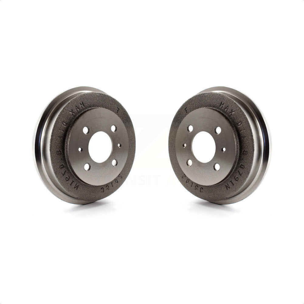 Rear Brake Drums Pair For Hyundai Accent K8-101903 by Top Quality