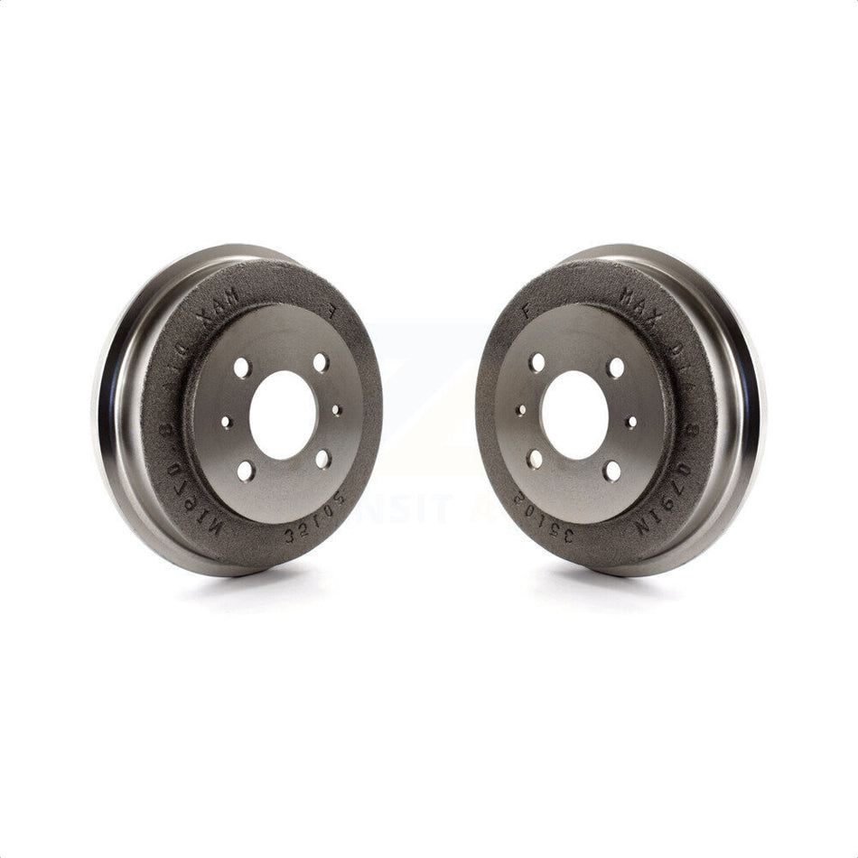 Rear Brake Drums Pair For Hyundai Accent K8-101903 by Top Quality