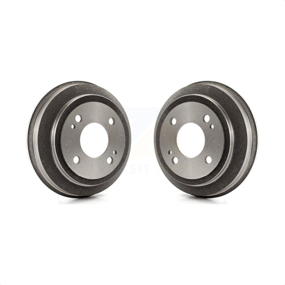 Rear Brake Drums Pair For Honda Civic del Sol CRX K8-101934 by Top Quality