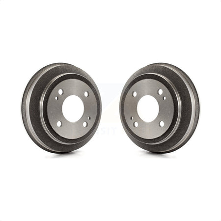 Rear Brake Drums Pair For Honda Civic del Sol CRX K8-101934 by Top Quality