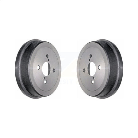 Rear Brake Drums Pair For Toyota Corolla Prizm Chevrolet Geo K8-101948 by Top Quality