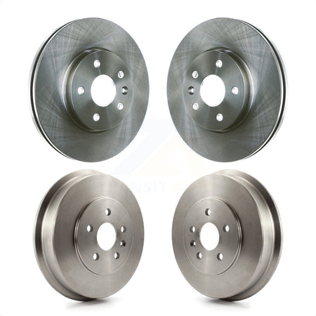 Front Rear Disc Brake Rotors Drums Kit For Chevrolet Cruze Limited K8-101982 by Top Quality