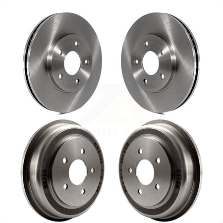 Front Rear Disc Brake Rotors Drums Kit For Chevrolet HHR K8-102058 by Top Quality