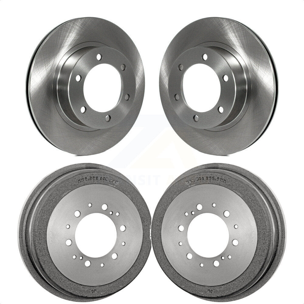 Front Rear Disc Brake Rotors Drums Kit For Toyota 4Runner K8-102064 by Top Quality