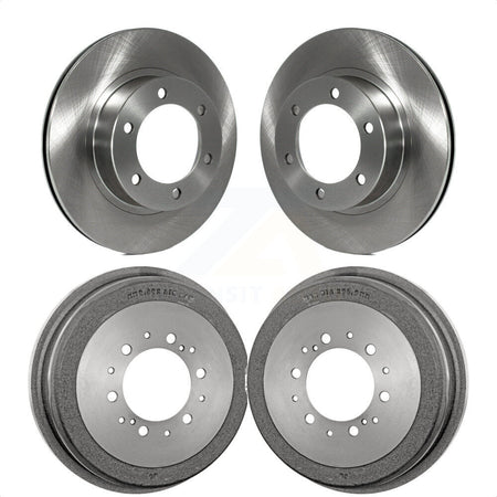 Front Rear Disc Brake Rotors Drums Kit For Toyota 4Runner K8-102064 by Top Quality