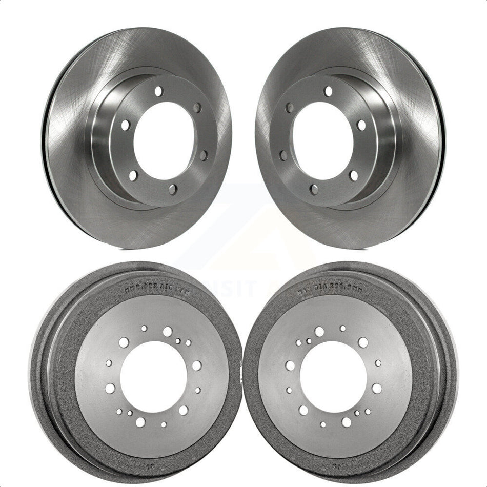 Front Rear Disc Brake Rotors Drums Kit For Toyota 4Runner K8-102064 by Top Quality