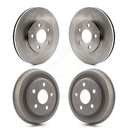 Front Rear Disc Brake Rotors Drums Kit For Neon Dodge Plymouth Chrysler SX 2.0 K8-102114 by Top Quality