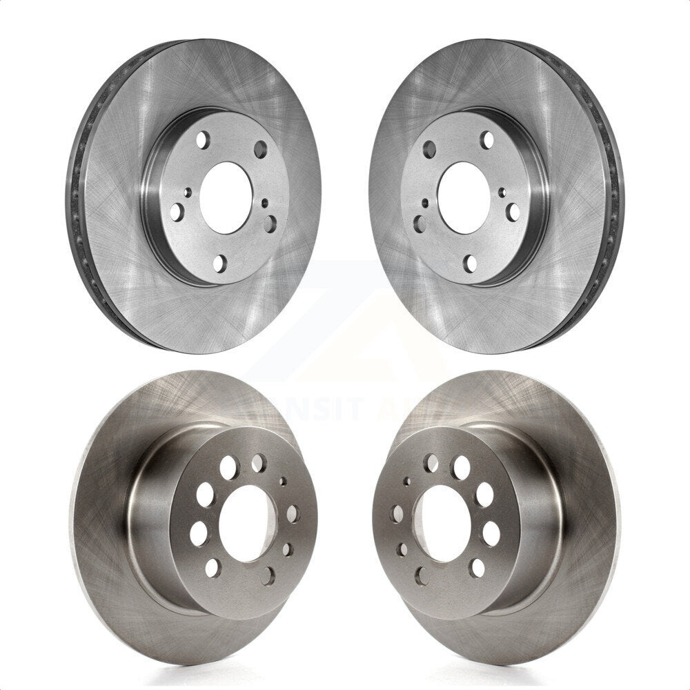 Front Rear Disc Brake Rotors Drums Kit For 1998-2003 Toyota Sienna K8-102129 by Top Quality