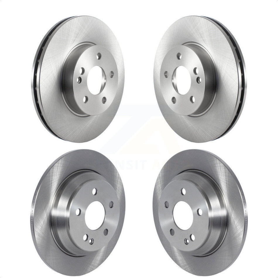 Front Rear Disc Brake Rotors Kit For 2016-2021 Mercedes-Benz Metris K8-102278 by Top Quality