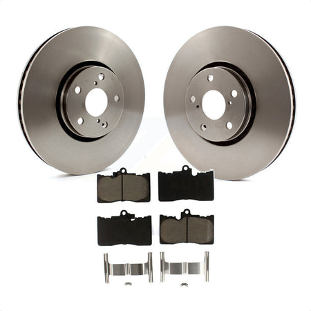 Front Disc Brake Rotors And Ceramic Pads Kit For Lexus IS350 IS200t GS350 IS300 GS430 GS450h GS460 K8C-100018 by Transit Auto