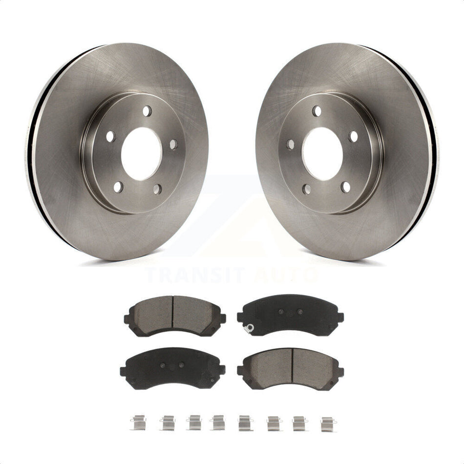 Front Disc Brake Rotors And Ceramic Pads Kit For Buick Rendezvous Chevrolet Venture Pontiac Montana Aztek Oldsmobile Silhouette AWD K8C-100035 by Transit Auto