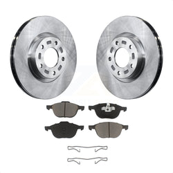 Front Disc Brake Rotors And Ceramic Pads Kit For Mazda 3 5 Sport K8C-100054