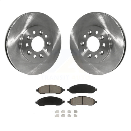 Front Disc Brake Rotors And Ceramic Pads Kit For 2004-2007 Ford Freestar Mercury Monterey K8C-100105 by Transit Auto