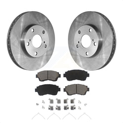 Front Disc Brake Rotors And Ceramic Pads Kit For Toyota Camry Sienna Avalon Lexus ES300 K8C-100118