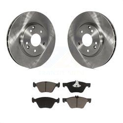 Front Disc Brake Rotors And Ceramic Pads Kit For Mercedes-Benz E320 Chrysler Crossfire CLK320 CLK430 E430 SLK320 E300 K8C-100152