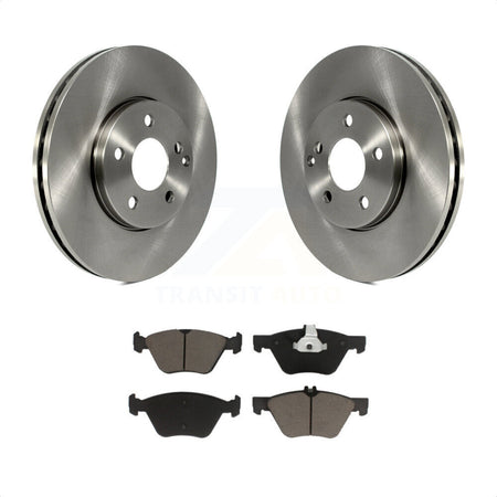 Front Disc Brake Rotors And Ceramic Pads Kit For Mercedes-Benz E350 E320 E300 K8C-100153 by Transit Auto