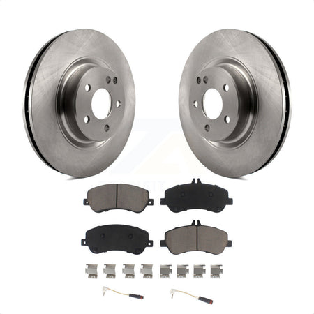 Front Disc Brake Rotors And Ceramic Pads Kit For Mercedes-Benz GLK350 GLK250 K8C-100155 by Transit Auto