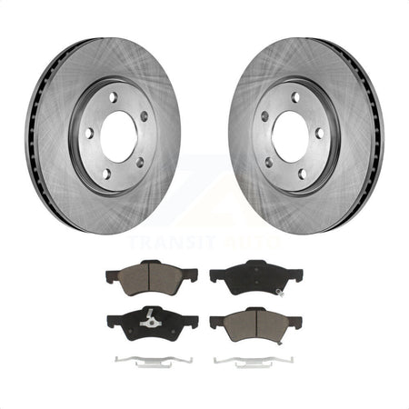 Front Disc Brake Rotors And Ceramic Pads Kit For Dodge Grand Caravan Chrysler Town & Country Voyager K8C-100174 by Transit Auto