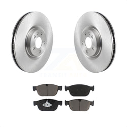 Front Disc Brake Rotors And Ceramic Pads Kit For Volvo XC90 XC60 XC40 S90 V90 Cross Country V60 K8C-100184