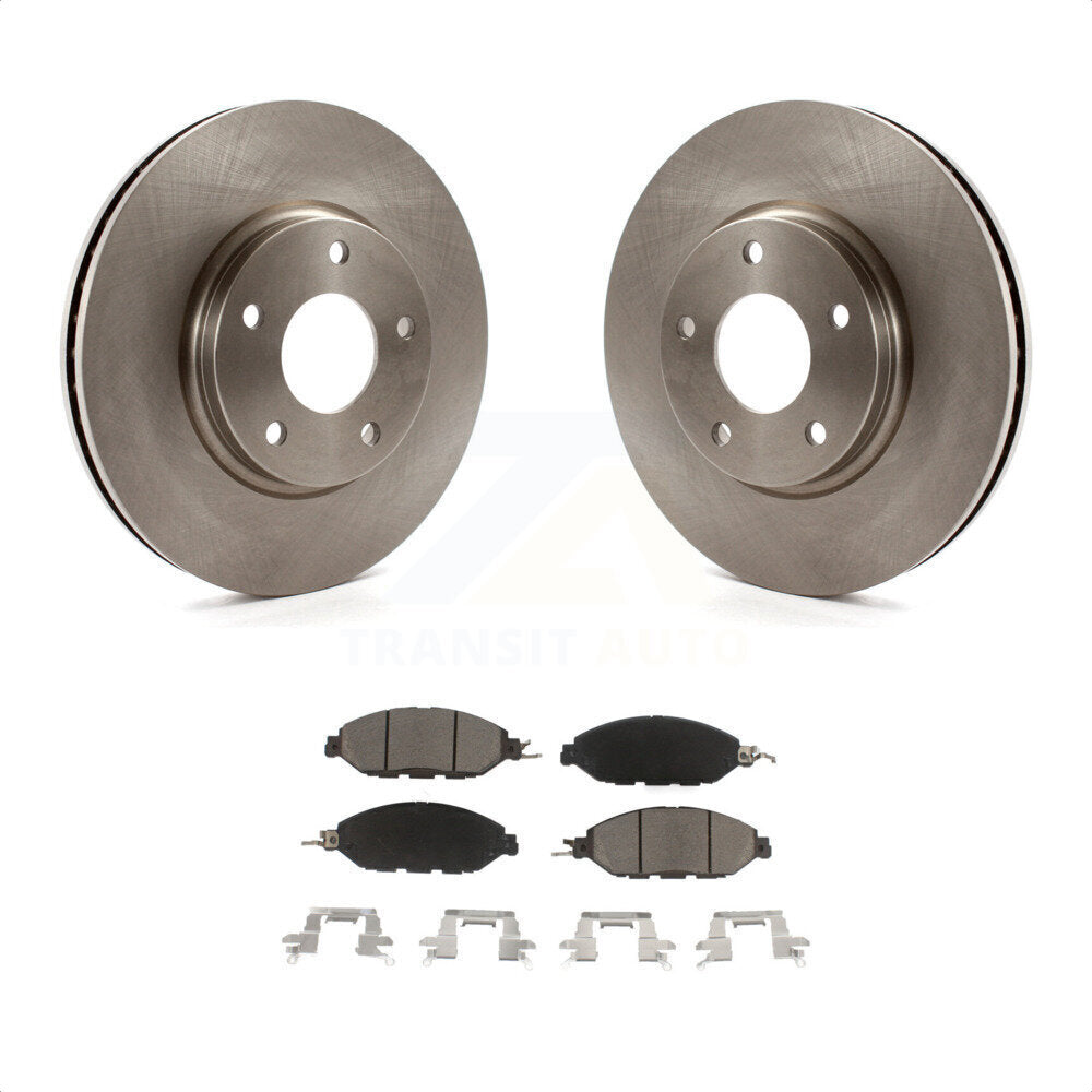 Front Disc Brake Rotors And Ceramic Pads Kit For 2016 Nissan Pathfinder From 11 15 K8C-100198 by Transit Auto