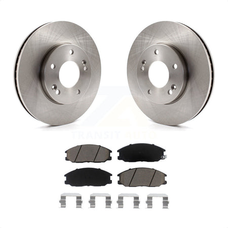 Front Disc Brake Rotors And Ceramic Pads Kit For Hyundai XG350 XG300 K8C-100214 by Transit Auto