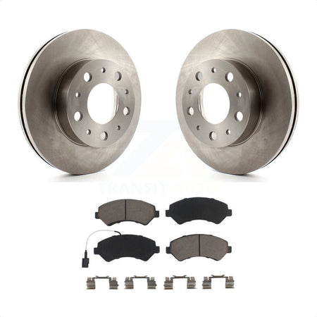 Front Disc Brake Rotors And Ceramic Pads Kit For Ram ProMaster 1500 2500 3500 K8C-100215 by Transit Auto