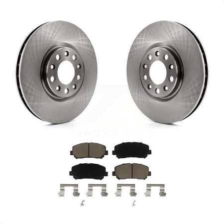 Front Disc Brake Rotors And Ceramic Pads Kit For Dodge Dart Chrysler 200 K8C-100256 by Transit Auto