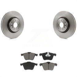 Front Disc Brake Rotors And Ceramic Pads Kit For Volvo S60 XC70 S80 V60 V70 With 336mm Diameter Rotor K8C-100268