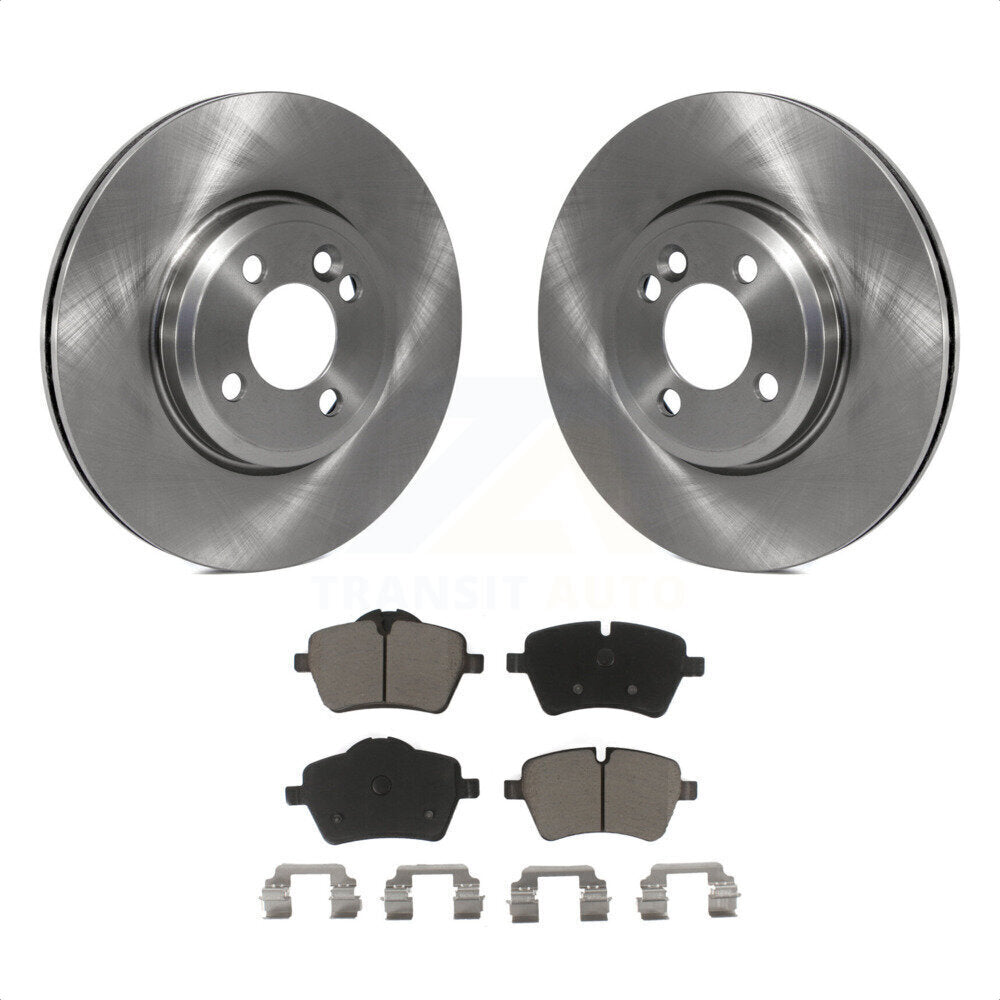 Front Disc Brake Rotors And Ceramic Pads Kit For Mini Cooper Countryman K8C-100330 by Transit Auto