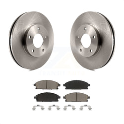 Front Disc Brake Rotors And Ceramic Pads Kit For 2004-2006 Nissan X-Trail K8C-100366