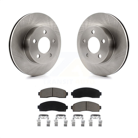 Front Disc Brake Rotors And Ceramic Pads Kit For Ford Ranger Mazda B4000 4WD K8C-100379 by Transit Auto