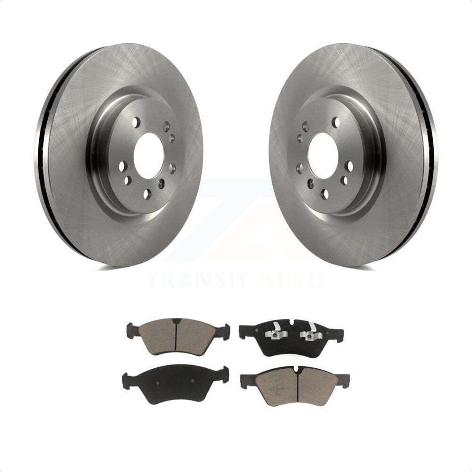 Front Disc Brake Rotors And Ceramic Pads Kit For Mercedes-Benz ML350 R350 ML500 ML320 R500 R320 ML450 K8C-100387 by Transit Auto