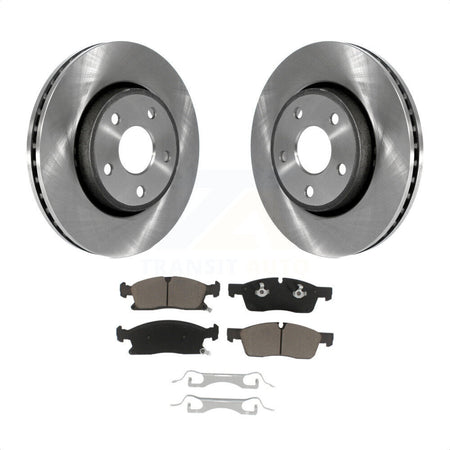 Front Disc Brake Rotors And Ceramic Pads Kit For Jeep Grand Cherokee Dodge Durango K8C-100401 by Transit Auto