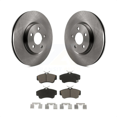 Front Disc Brake Rotors And Ceramic Pads Kit For Chrysler PT Cruiser K8C-100428 by Transit Auto