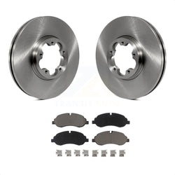 Front Disc Brake Rotors And Ceramic Pads Kit For Ford Transit-250 Transit-350 Transit-150 K8C-100446