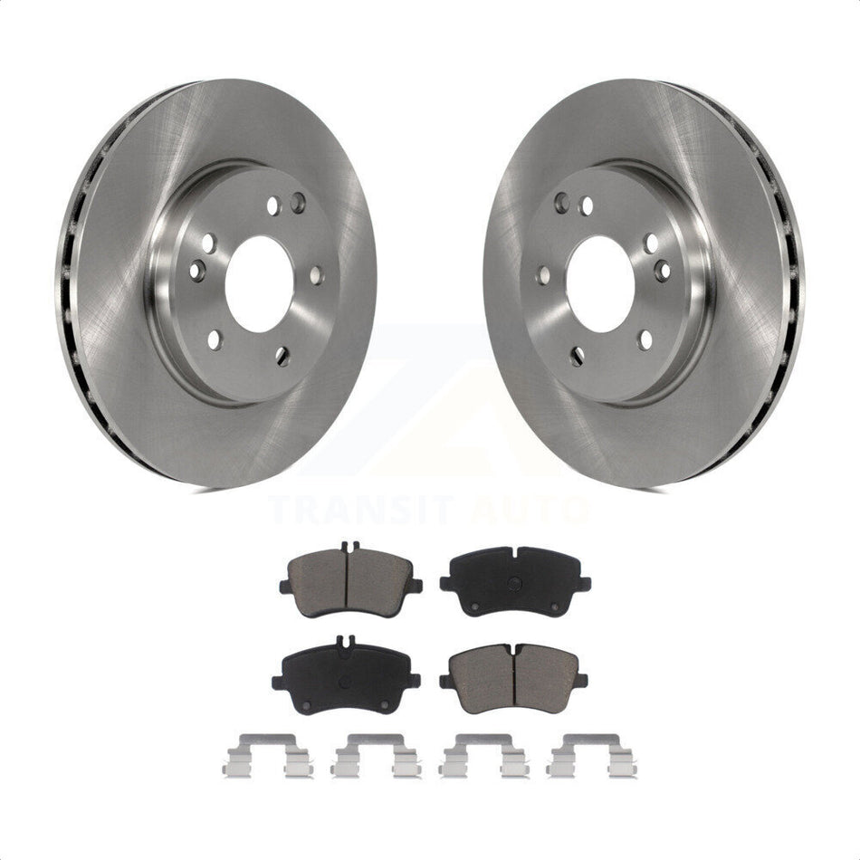 Front Disc Brake Rotors And Ceramic Pads Kit For Mercedes-Benz C230 C240 K8C-100476 by Transit Auto