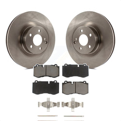 Front Disc Brake Rotors And Ceramic Pads Kit For Mercedes-Benz S550 SL550 CL550 S600 S400 S350 CL600 S450 K8C-100484