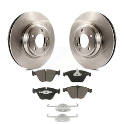 Front Disc Brake Rotors And Ceramic Pads Kit For BMW 335i xDrive X1 335d 335xi 335is K8C-100519
