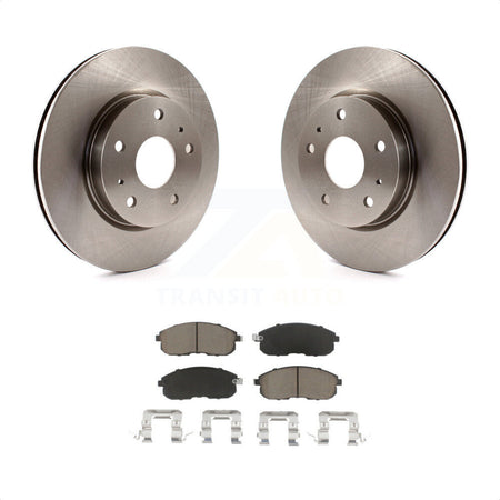 Front Disc Brake Rotors And Ceramic Pads Kit For Suzuki SX4 Crossover K8C-100521 by Transit Auto