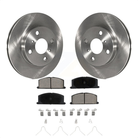 Front Disc Brake Rotors And Ceramic Pads Kit For Toyota Tercel Paseo K8C-100564 by Transit Auto