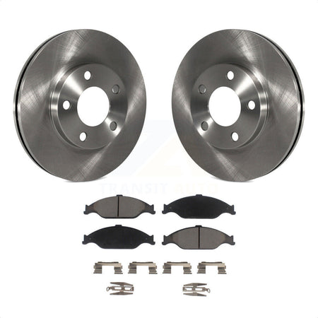 Front Disc Brake Rotors And Ceramic Pads Kit For Ford Mustang K8C-100572 by Transit Auto