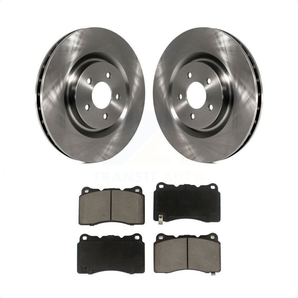 Front Disc Brake Rotors And Ceramic Pads Kit For Ford Mustang K8C-100669 by Transit Auto