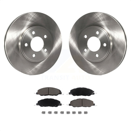 Front Disc Brake Rotors And Ceramic Pads Kit For 2009 Ford Mustang Bullitt K8C-100675 by Transit Auto