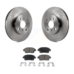 Front Disc Brake Rotors And Ceramic Pads Kit For Toyota Echo MR2 Spyder K8C-100677